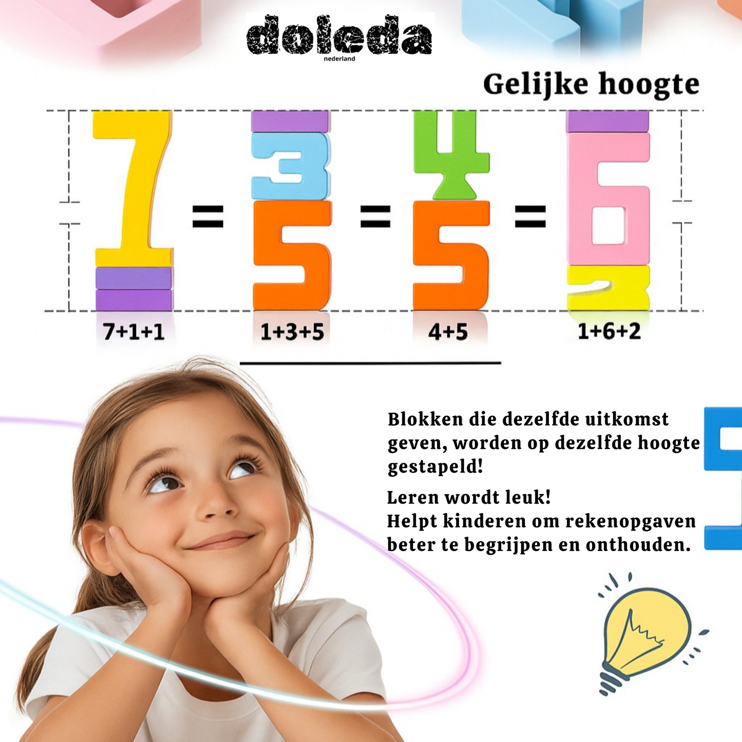 Doleda™ Stapel & Tel Spel