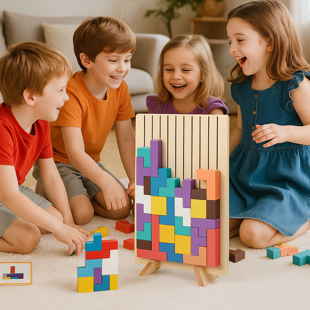 Doleda™ Stapel & Puzzel Spel