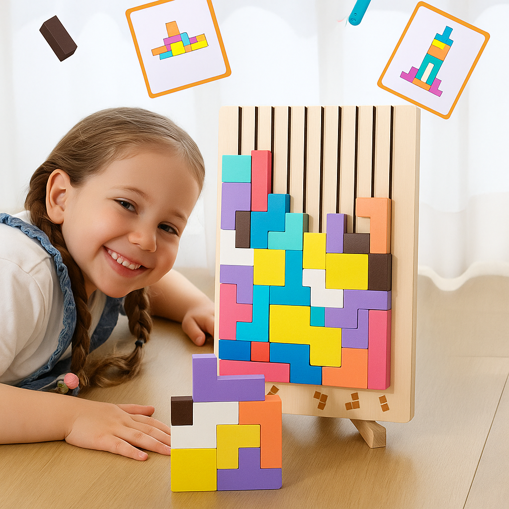 Doleda™ Stapel & Puzzel Spel