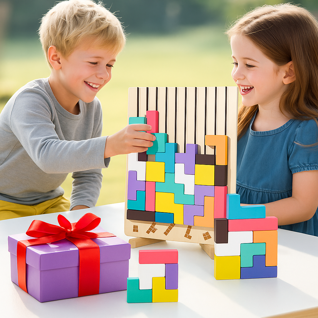 Doleda™ Stapel & Puzzel Spel