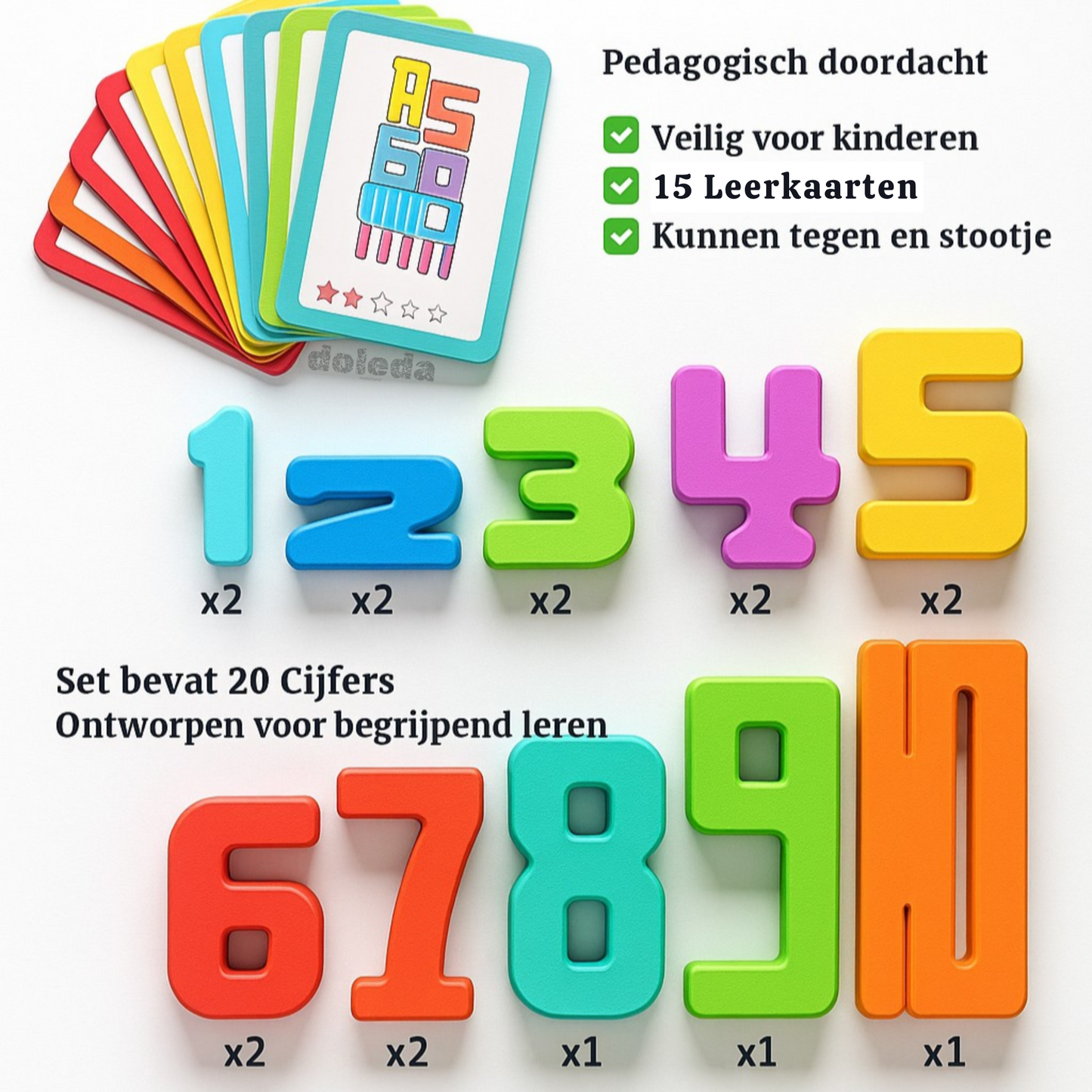 Doleda™ Stapel & Tel Spel