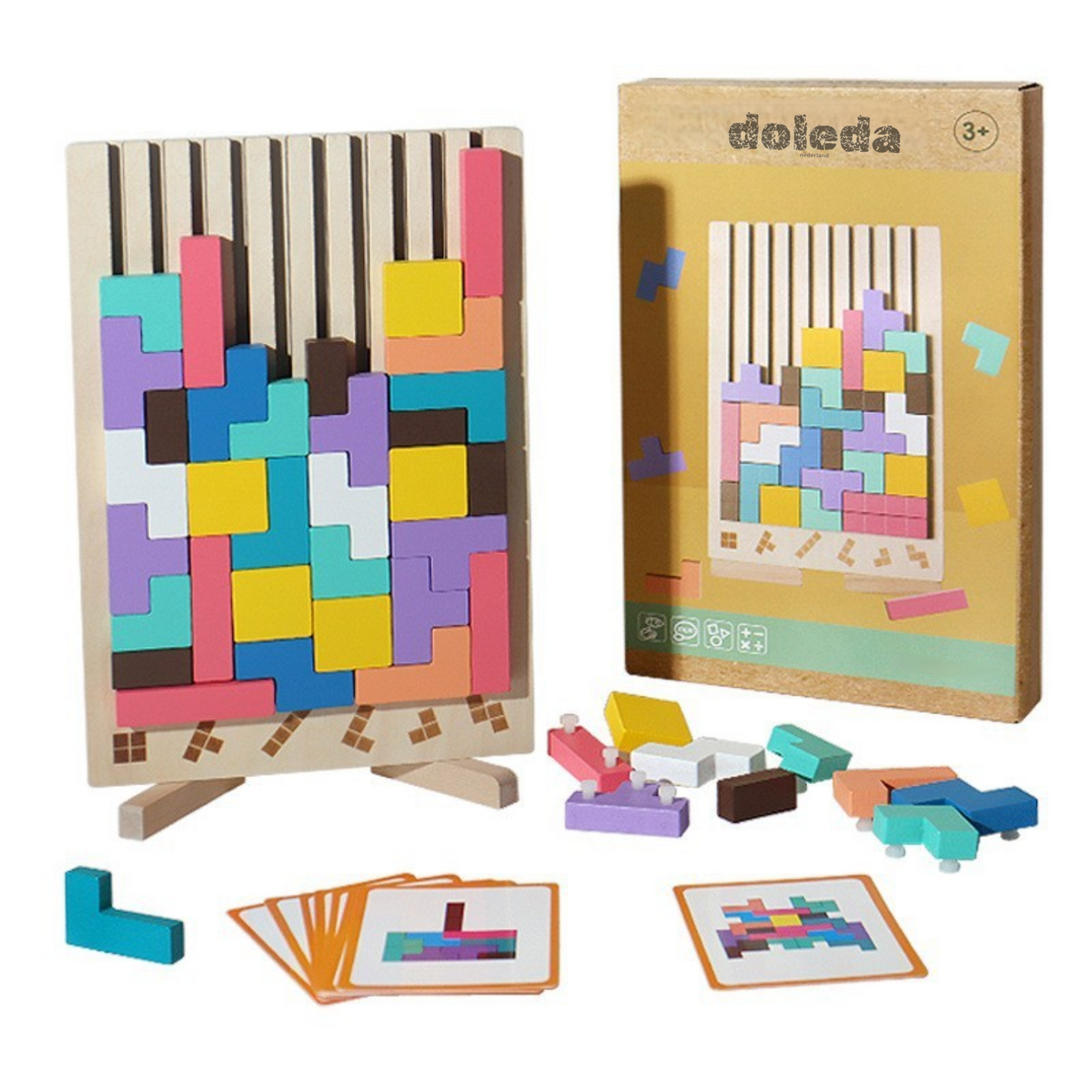 Doleda™ Stapel & Puzzel Spel