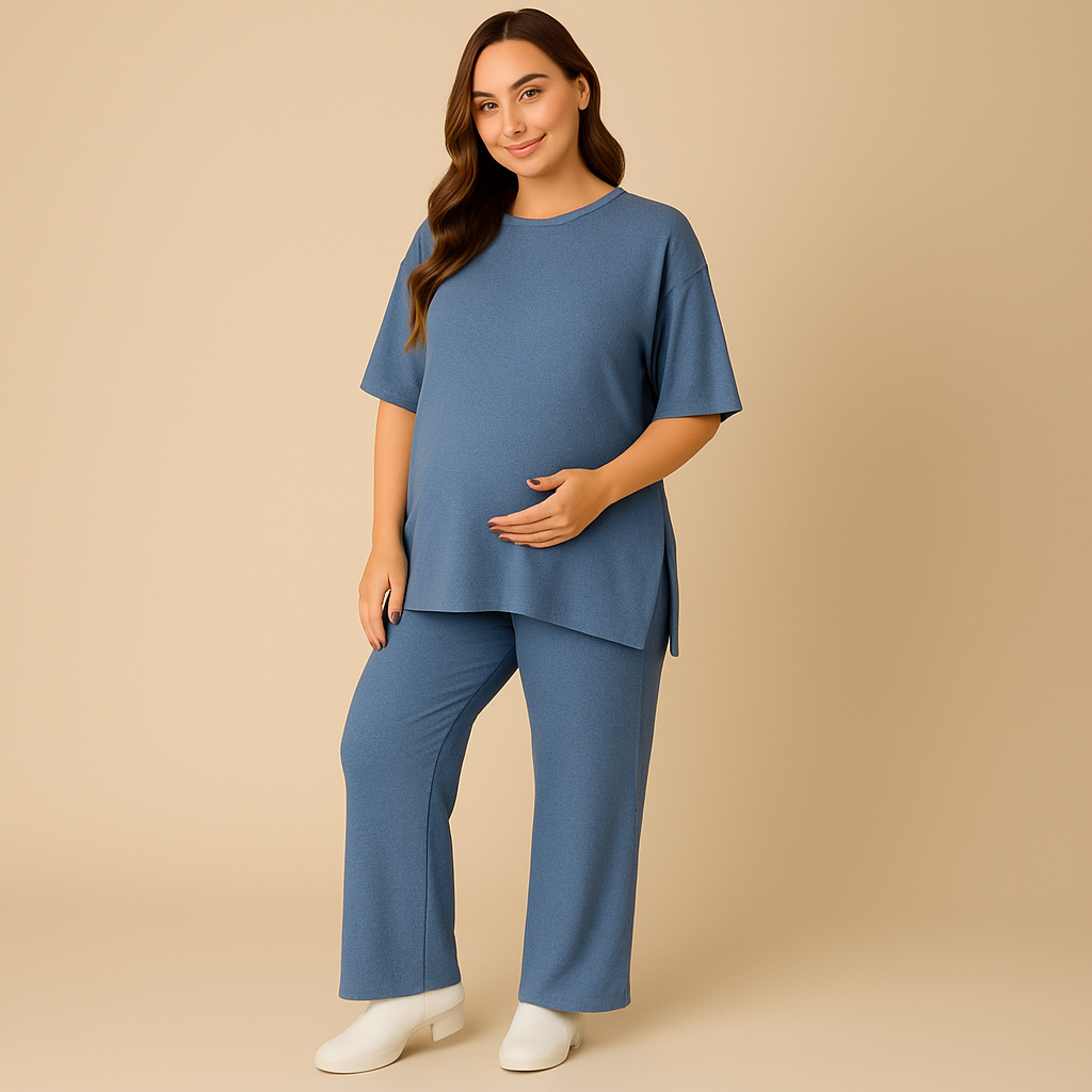 Doleda™ Oversized lounge set | Lange Pijpen