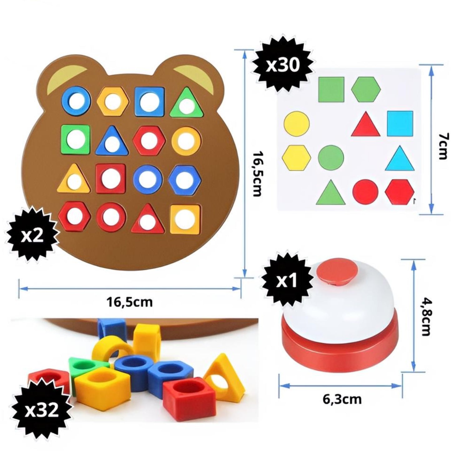 Doleda™ Beren Sorteerspel