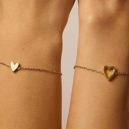 Doleda™ Hart aan Hart Armbandenset