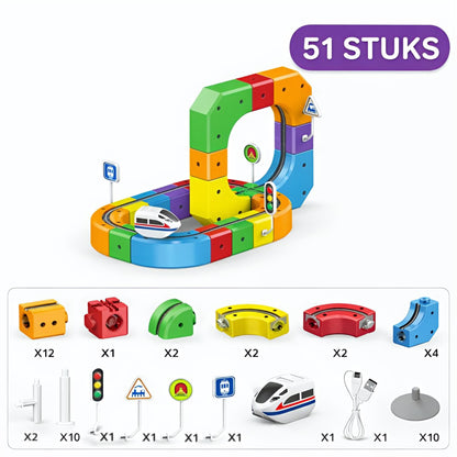 Doleda™ Creatieve Treinbaan