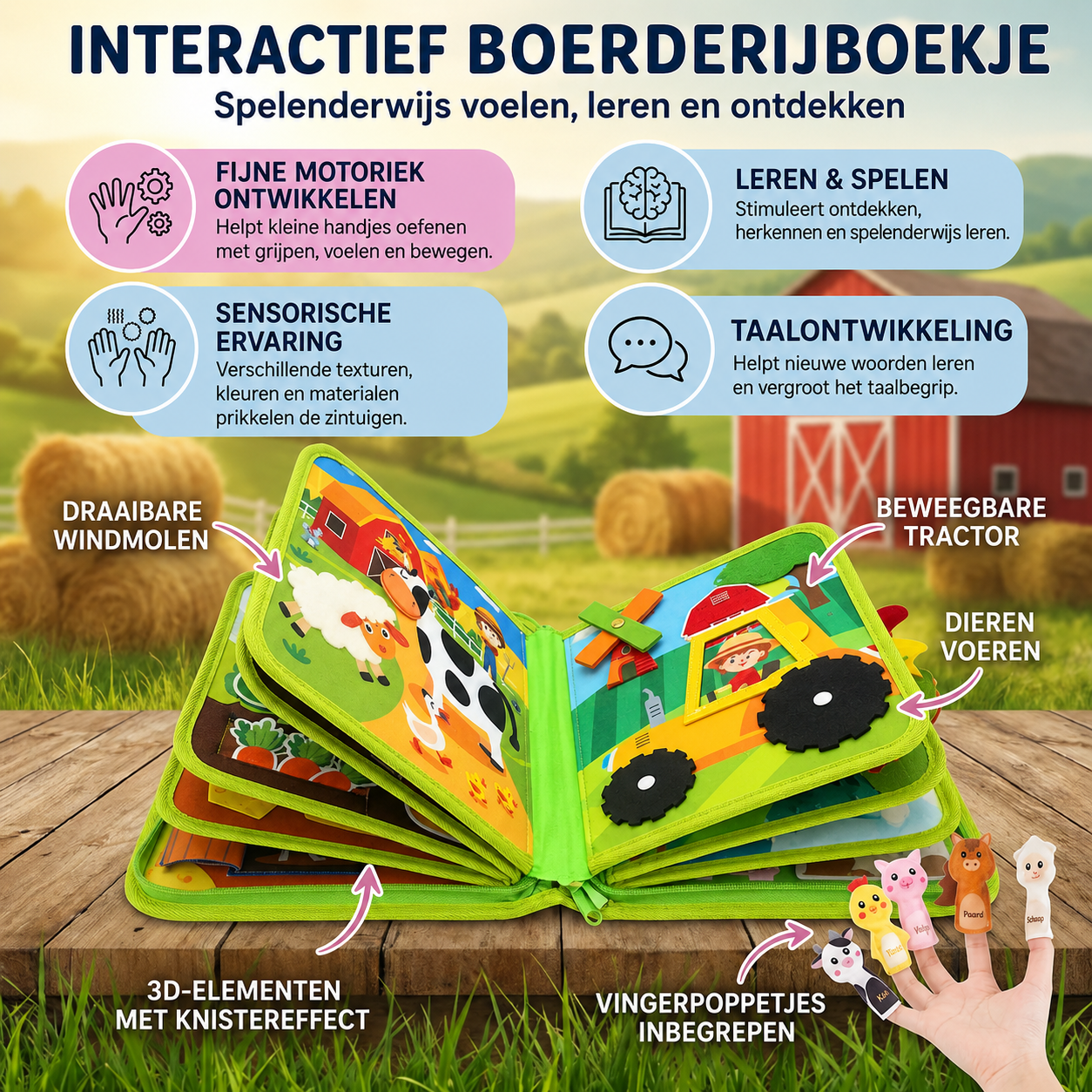 Doleda™ Boerderij Ontdekboekje