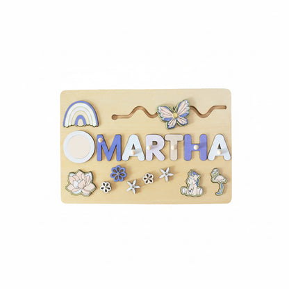 Doleda™ Houten Naampuzzel