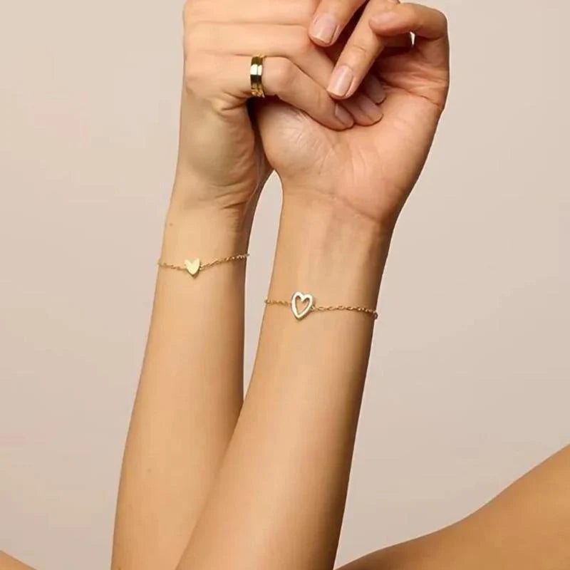 Doleda™ Hart aan Hart Armbandenset