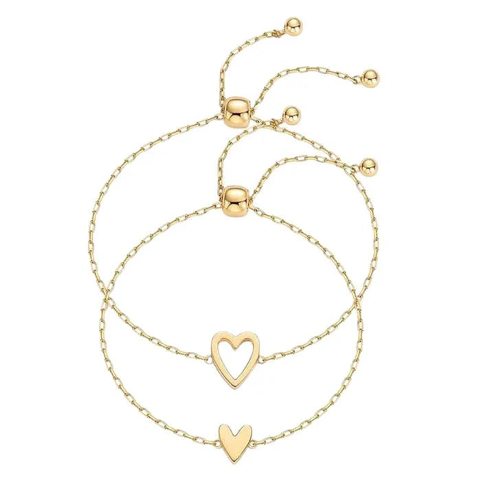Doleda™ Hart aan Hart Armbandenset