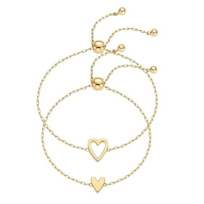 Doleda™ Hart aan Hart Armbandenset