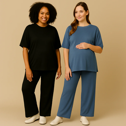 Doleda™ Oversized lounge set | Lange Pijpen